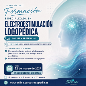Formación especializada: Electroestimulación y tDCS en el ámbito logopédico 3ª Ed.