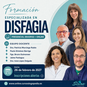 FORMACIÓN ESPECIALIZADA EN DISFAGIA 3ª Ed.
